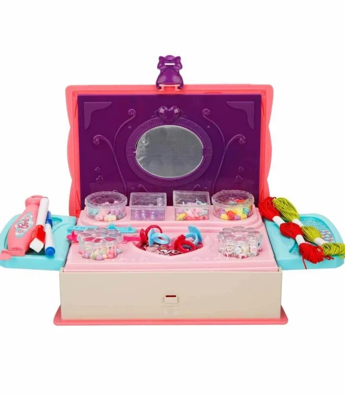 3662  Pretty Pinky 3ü 1 Arada Boncuk Yapım Seti -Sunman