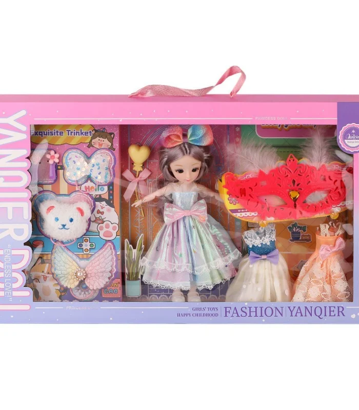 3688-033A Fashion Aksesuarlı Eklemli Bebek -Karsan  Oyuncak