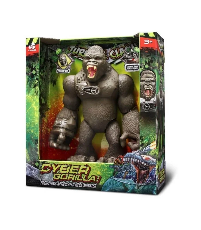 37108 Sunman Jurassic Clash Mega Canavar Siber Goril Figürü