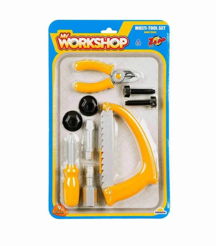 3719 Zapp Toys My Workshop Tamir Seti 9 Parça -Sunman