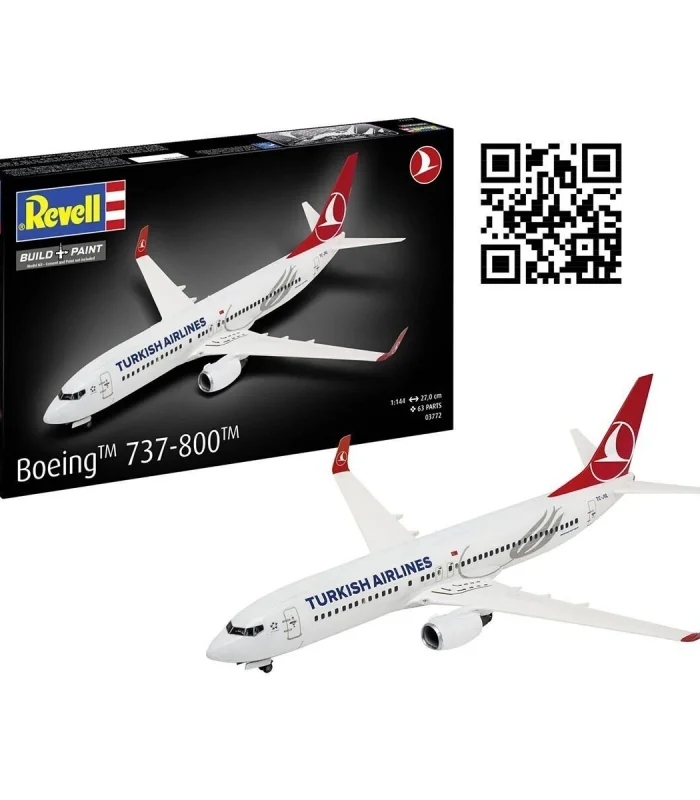 3772 Revell - Turkish Airlines Boeing 737-800 Maket Kiti