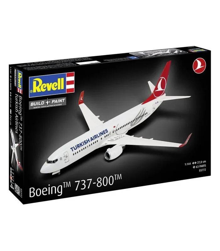 3772 Revell - Turkish Airlines Boeing 737-800 Maket Kiti