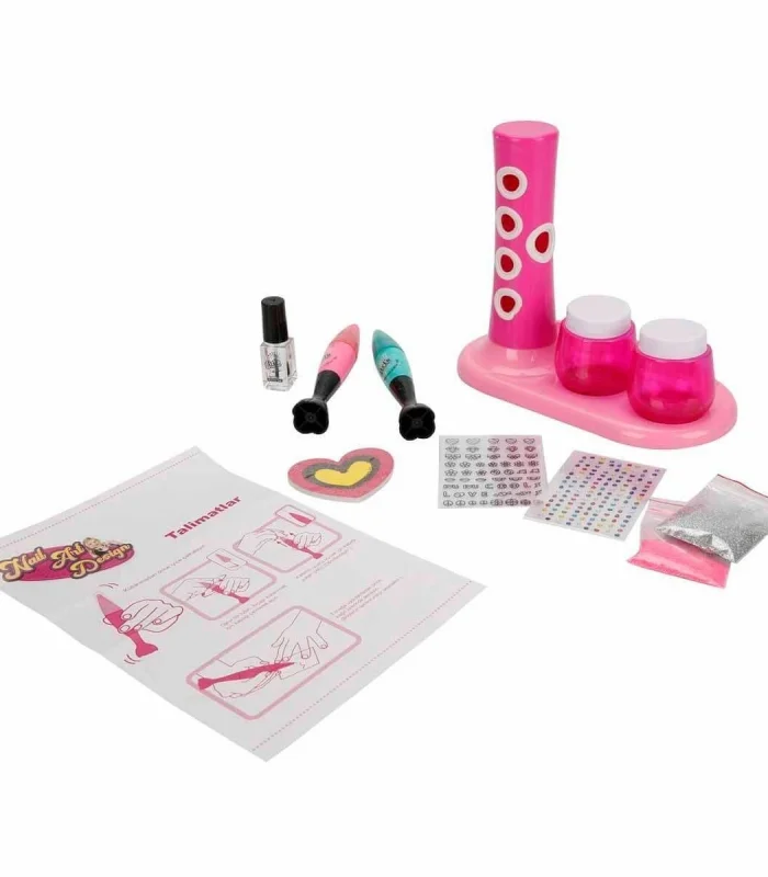 3847 Pretty Pinky 2in1 Tırnak Tasarım Seti -Sunman
