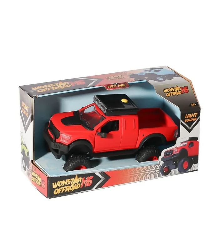 4016 Sesli ve Işıklı Wonstar Offroad  Araba 1:16  -Zuzutoys