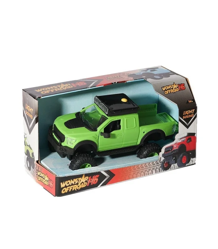 4016 Sesli ve Işıklı Wonstar Offroad  Araba 1:16  -Zuzutoys