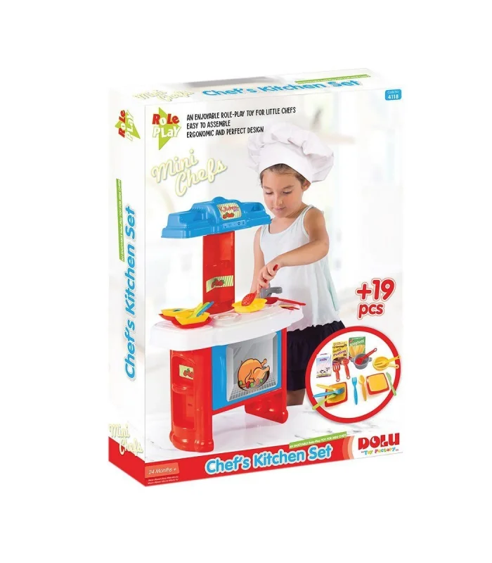 4118  Şefin Mutfak Seti -Dolu