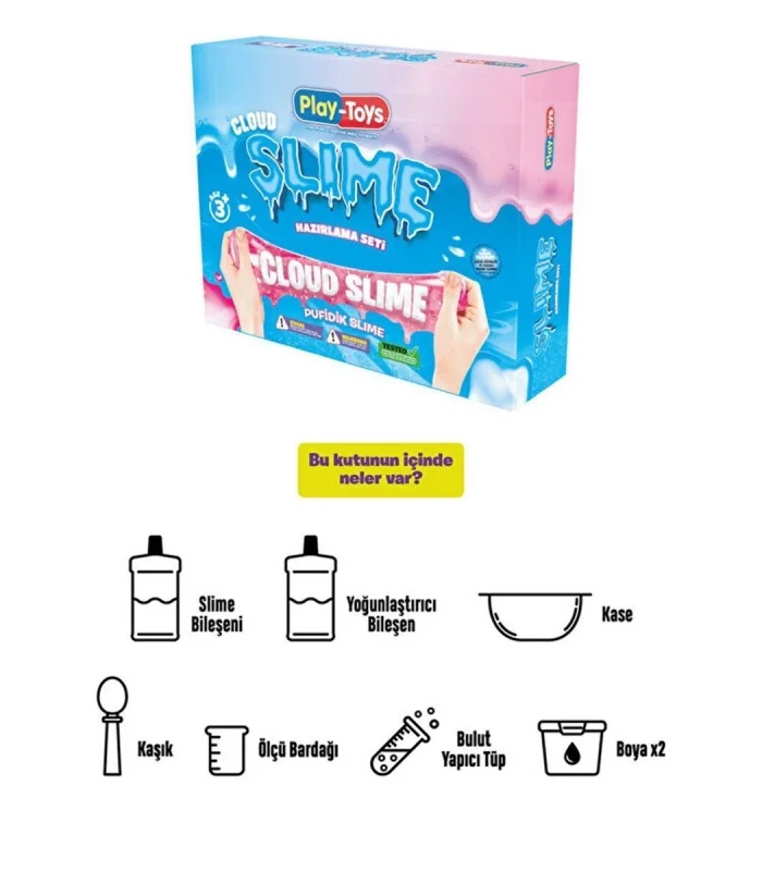 4263-CLOUD PLAYTOYS DIY SLIME SET