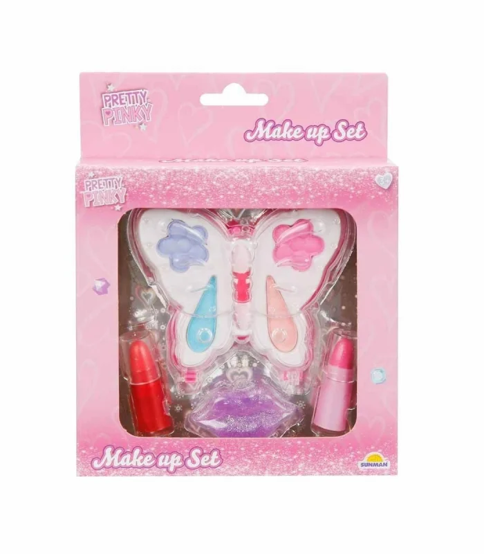 4276 Pretty Pinky Kelebek Mini Makyaj Seti -Sunman