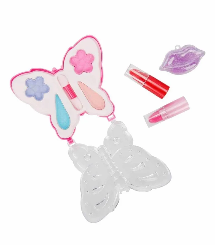 4276 Pretty Pinky Kelebek Mini Makyaj Seti -Sunman