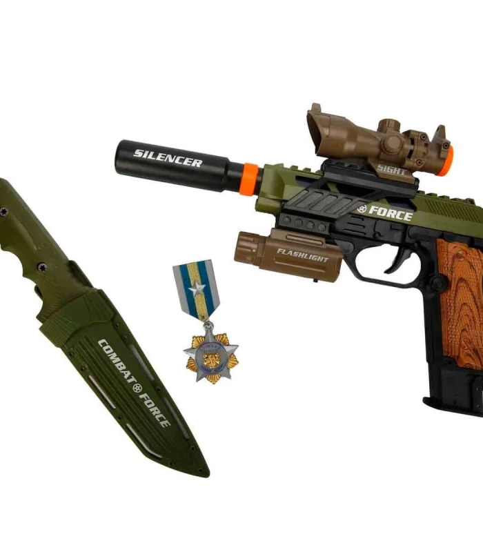 4308 Sesli ve Işıklı Silah Seti -Sunman