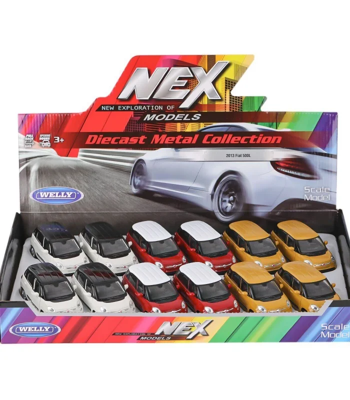 43658 Welly Çek Bırak Fiat 13 500L -Karsan Oyuncak