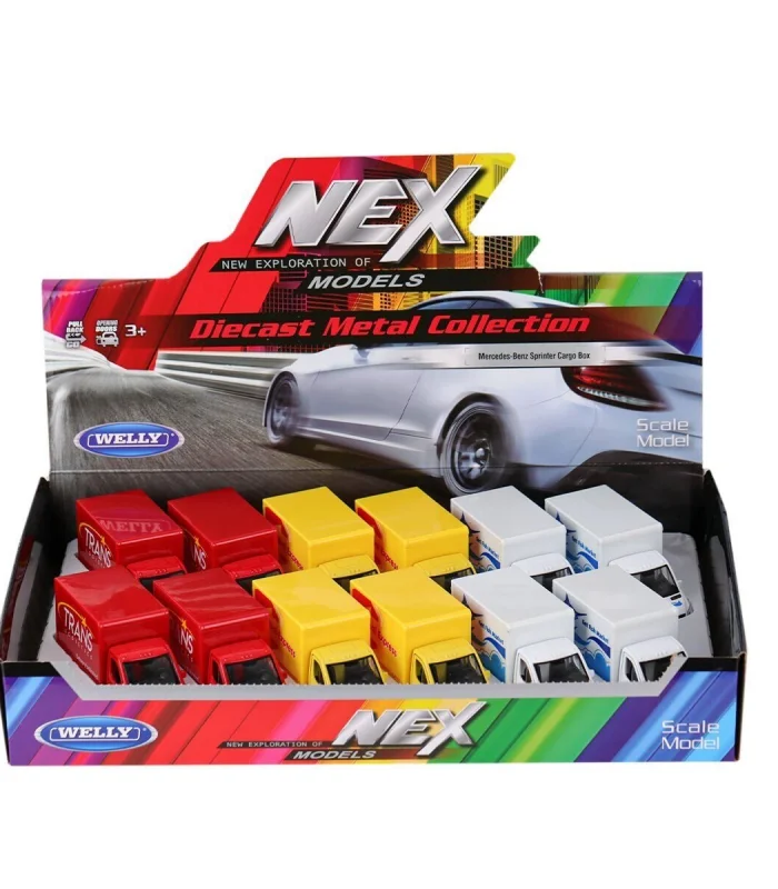 43766 Welly Mercedes Sprinter Carge 1:32 -Karsan Oyuncak