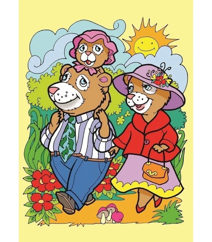 4489 Penguenler 12+24 Parça Çocuk Puzzle -Art Puzzle