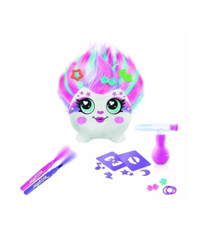 45539 SUN-CNL-HOBİ SET AIRBRUSH PLUSH HAIR IFFIC MINI 3R