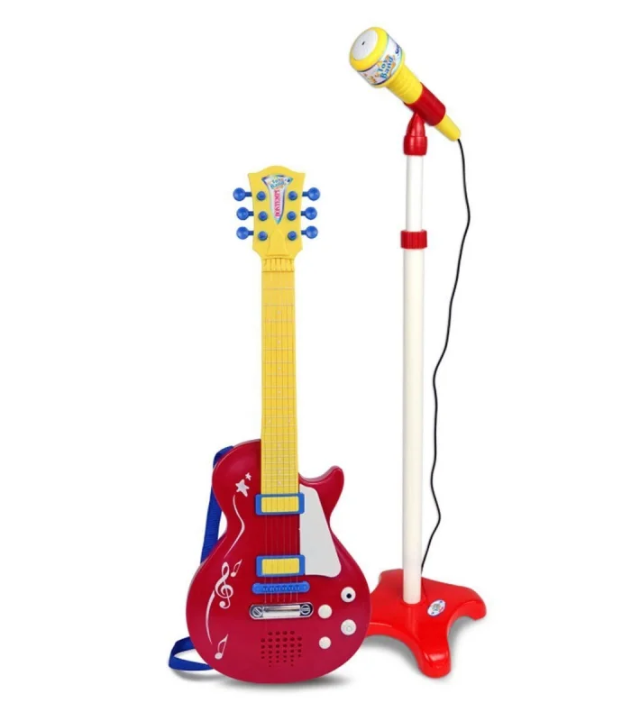 45832 Elektronik Gitar Ayaklı Mikrofon Müzik Seti -Sunman