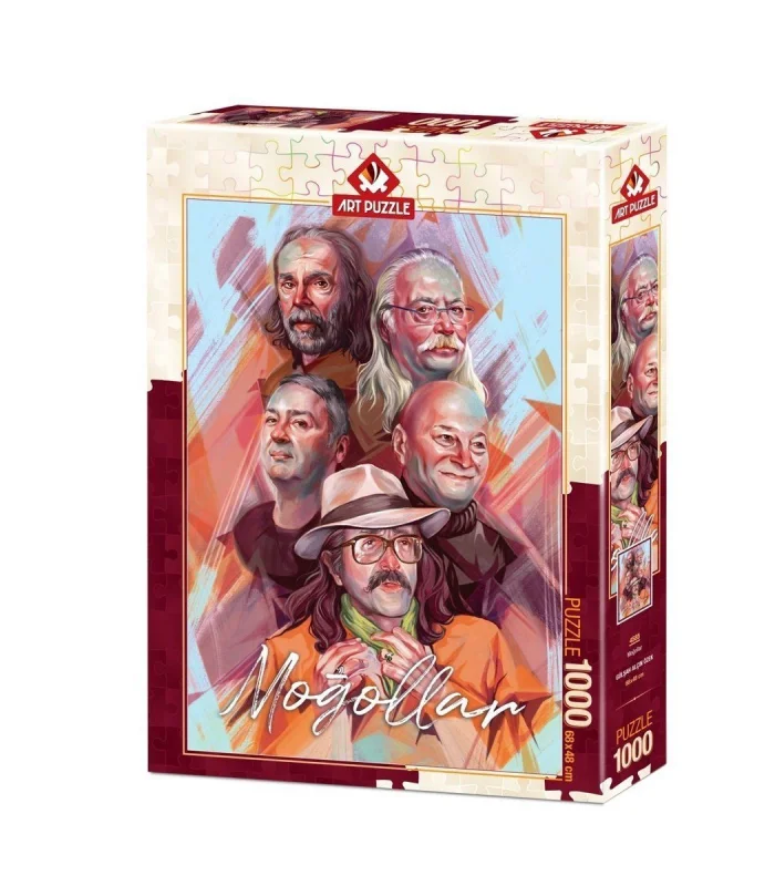 4585 Art Puzzle Moğollar 1000 Parça Puzzle