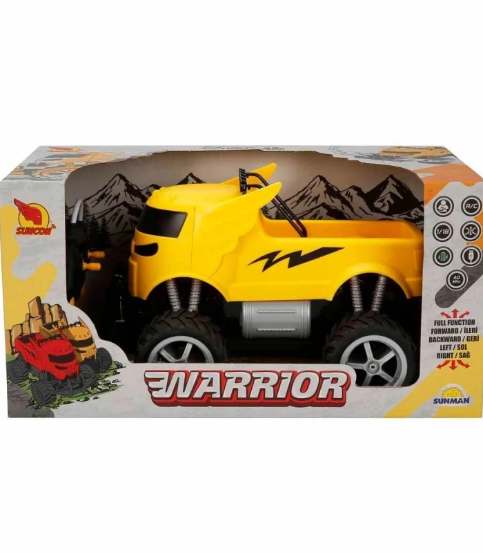4677 1:18 Suncon Warrior USB Şarjlı Uzaktan Kumandalı Araba 28 cm