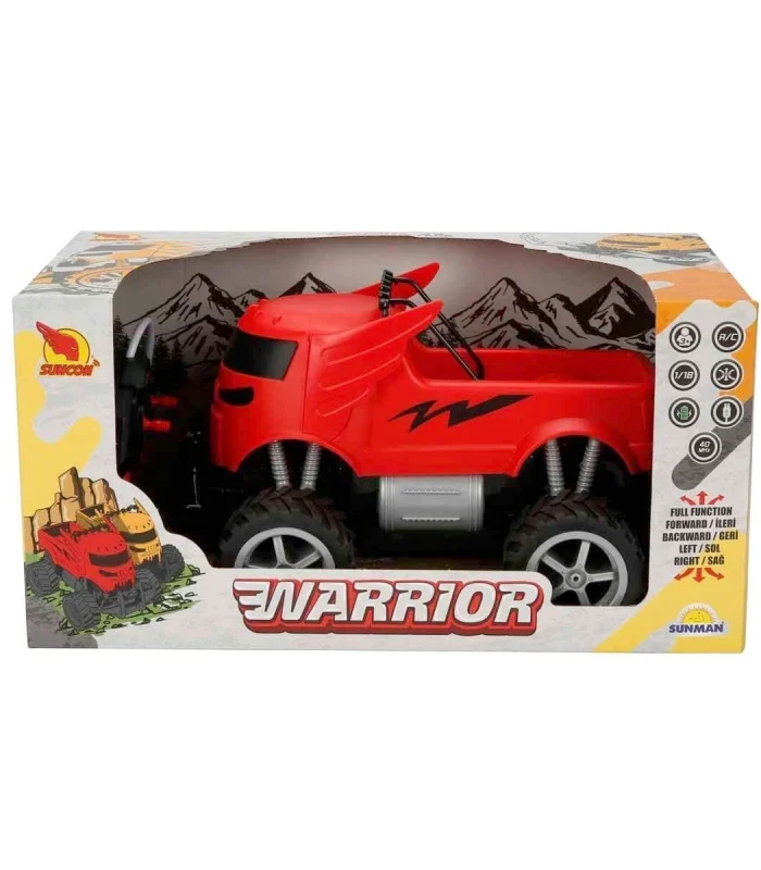 4677 1:18 Suncon Warrior USB Şarjlı Uzaktan Kumandalı Araba 28 cm