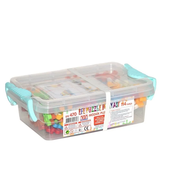 470 MOZAİK KUTULU PUZZLE KÜÇÜK (80PCS)