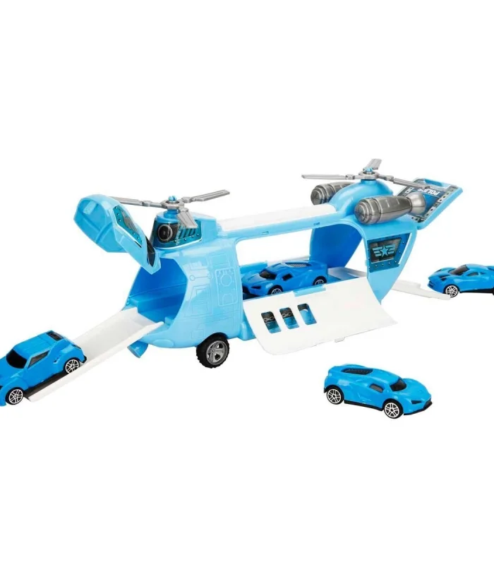 4782 SUN-RYL-MXX-GARAJ SET POLİS AMBULANS ASKER TAŞIYICI HELİKOPTER ARB 3R