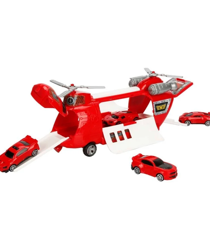 4782 SUN-RYL-MXX-GARAJ SET POLİS AMBULANS ASKER TAŞIYICI HELİKOPTER ARB 3R