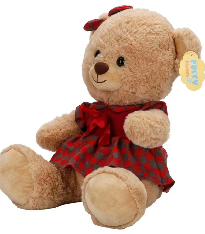 4810 SUN-JNH-PFF-SK PELUŞ AYI ELBİSELİ 32CM 2A