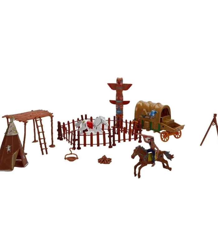 4961 SUN-RST-WES-KOVBOY OYUN SET POŞETLİ KRTL 3A