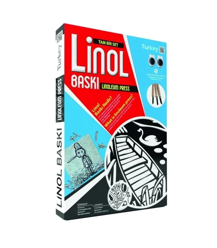 5004 Linol Baskı Seti -Kumtoys