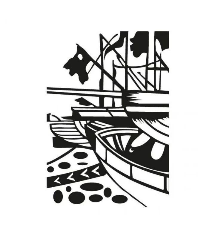 5004 Linol Baskı Seti -Kumtoys