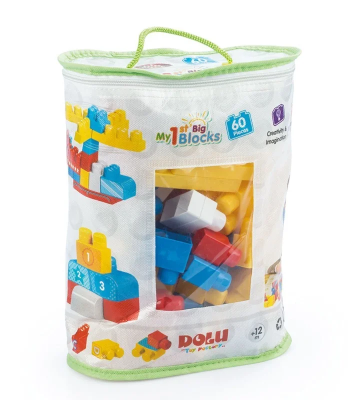 5019 Büyük Blok Seti 60 Parça-Dolu Oyuncak