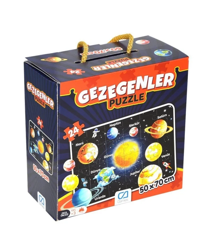 5026 CA Games, Gezegenler / 24 parça Puzzle / +3 yaş