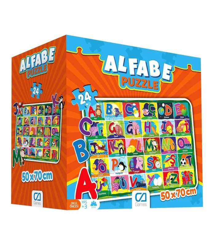 5027 ALFABE YER PUZZLE