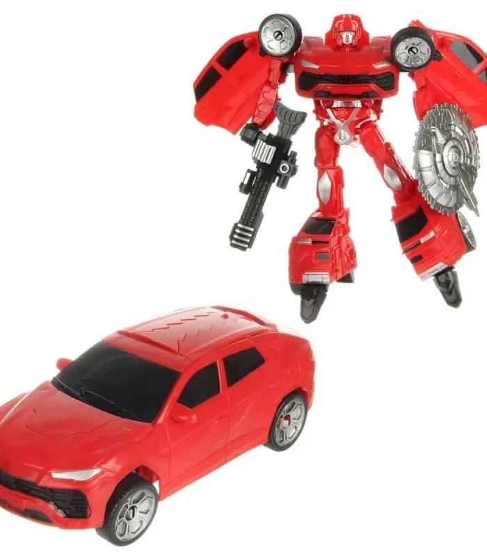 5039 SUN-YFN-ROBOT TRANSFORMER POLICE-G/FAST FLAME 2R 2A