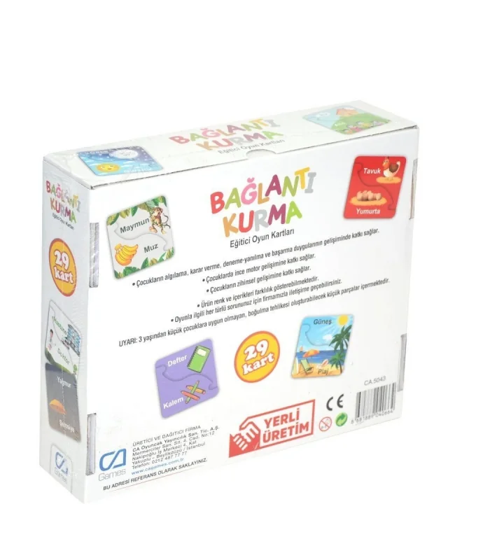 5043 CA Games, Bağlantı Kurma / +3 yaş