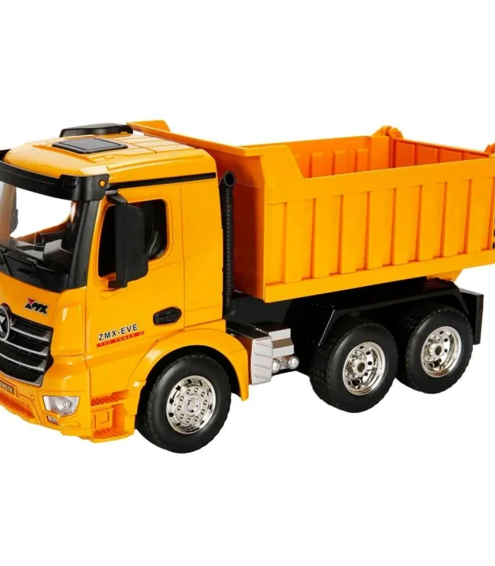 5083 SUN-RST-RC İŞ MAKİNESİ 1 18 DAMPERLİ KAMYON FF IŞIKLI 9CH 3 7V USB 2 4GHZ