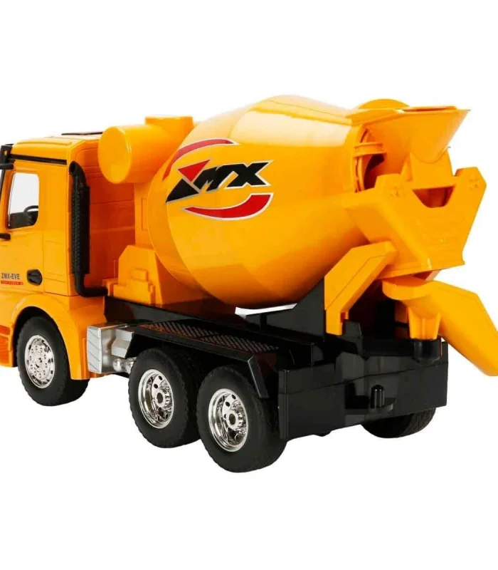 5084 SUN-RST-RC İŞ MAKİNESİ 1 18 BETON MİKSERİ FF 9CH 3 7V USB 2 4 GHZ SESLİ IŞI