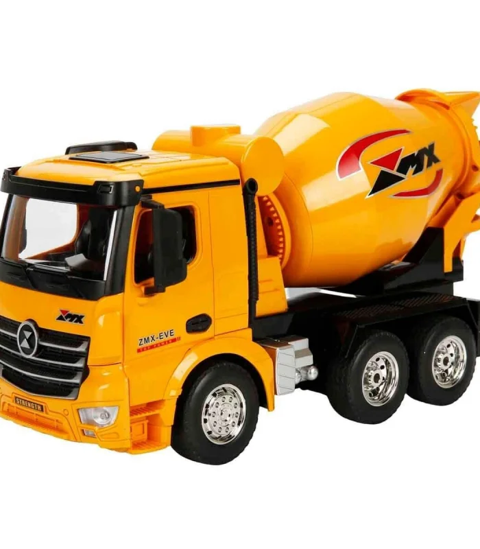 5084 SUN-RST-RC İŞ MAKİNESİ 1 18 BETON MİKSERİ FF 9CH 3 7V USB 2 4 GHZ SESLİ IŞI