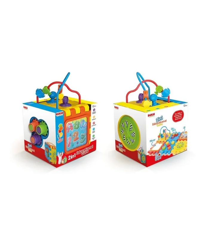 5092 2 IN 1 EĞİTİCİ KÜP VE PUZZLE
