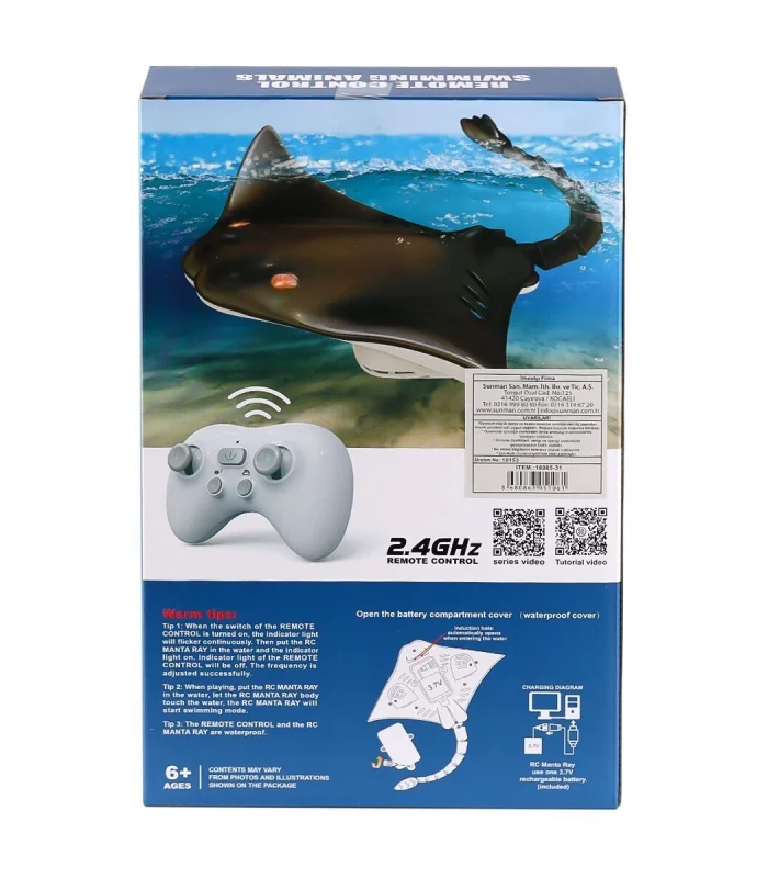 5106 Kumandalı Işıklı Vatoz Balığı