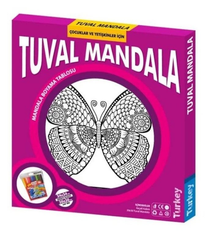 5117 Kumtoys Tuval Mandala