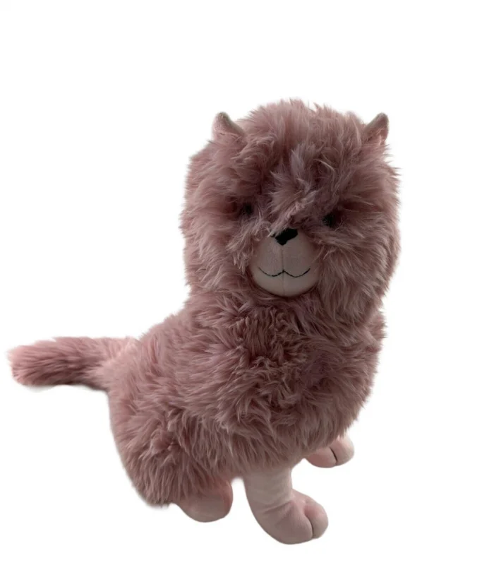 5117 PUFFY OTURAN PEMBE KEDİ