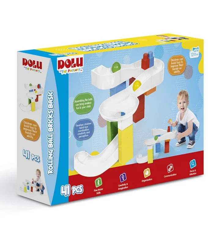 5162 Eğitici Top Yuvarlama Blokları -Dolu Oyuncak