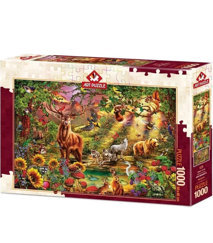 5176 Art Puzzle Büyülü Orman 1000 Parça Puzzle