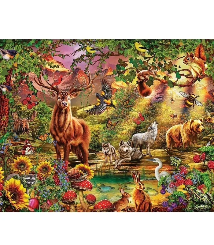 5176 Art Puzzle Büyülü Orman 1000 Parça Puzzle