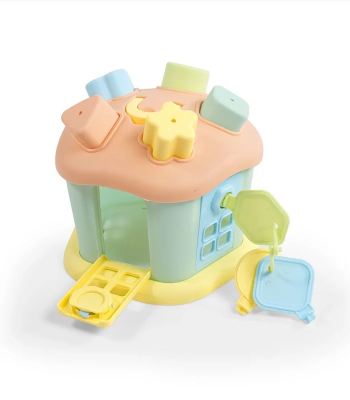 5196 Sevimli Bultak Ev Kilitli Kapı -Dolu Oyuncak