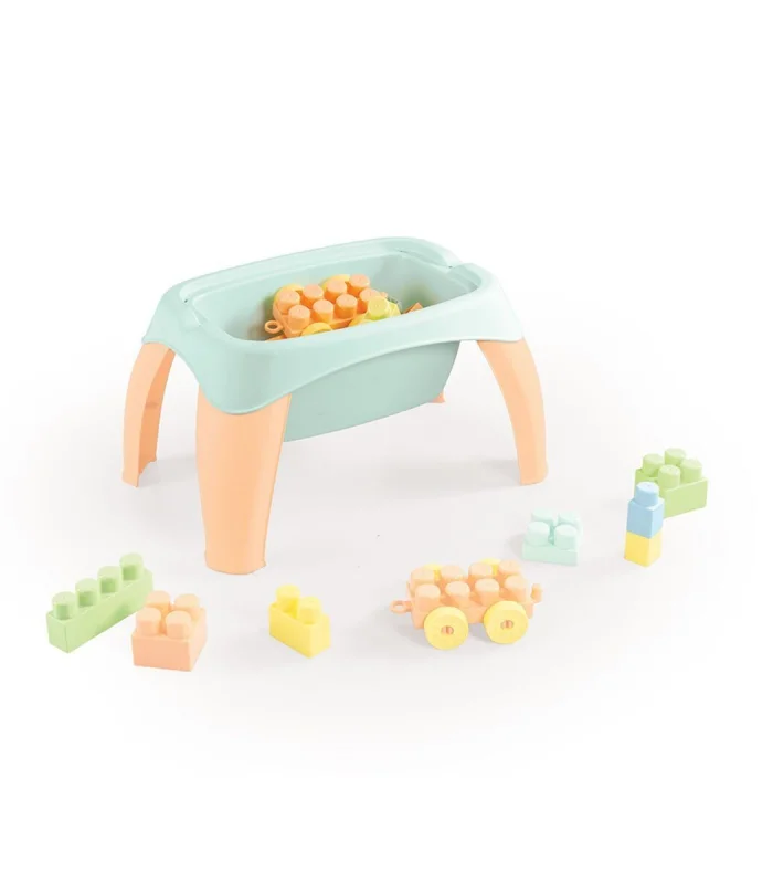 5211 OYUNCAK AKTİVİTE OYUN MASASI 30 PARÇA MEGA BLOK