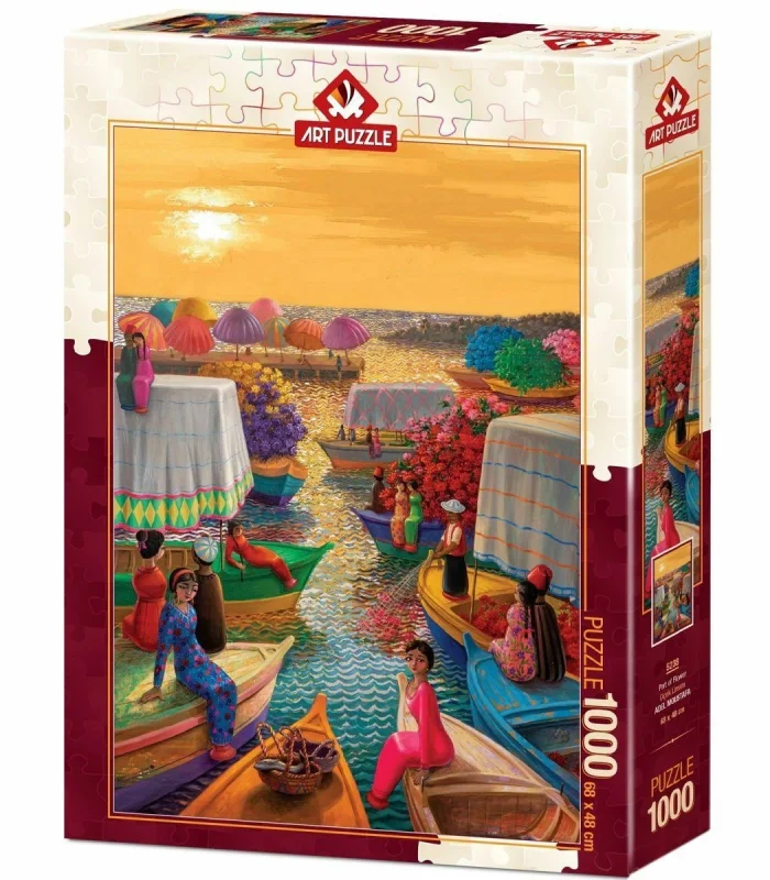 5238 Çiçek Limanı 1000 Parça - Art Puzzle