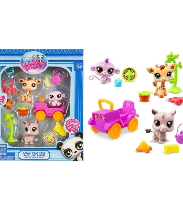 5240 Littlest Pet Shop - Minişler Safari Oyun Seti S1 -Sunman