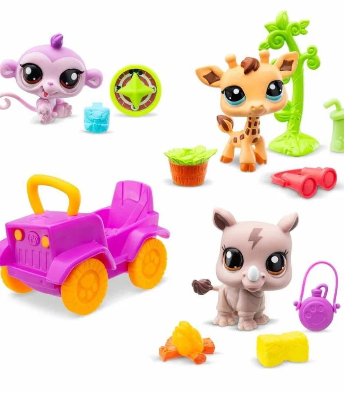 5240 Littlest Pet Shop - Minişler Safari Oyun Seti S1 -Sunman