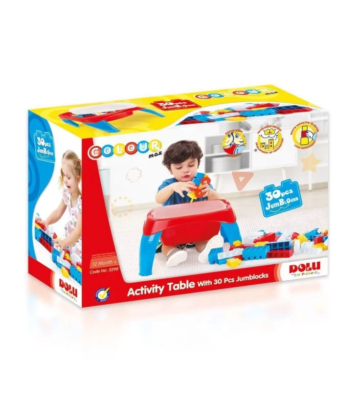 5298 AKTIVITE OYUN MASASI 30PCS MEGA BLOK